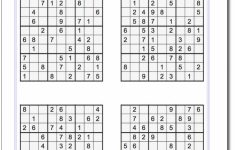 Printable Sudoku Free - Printable Sudoku Puzzles Pdf