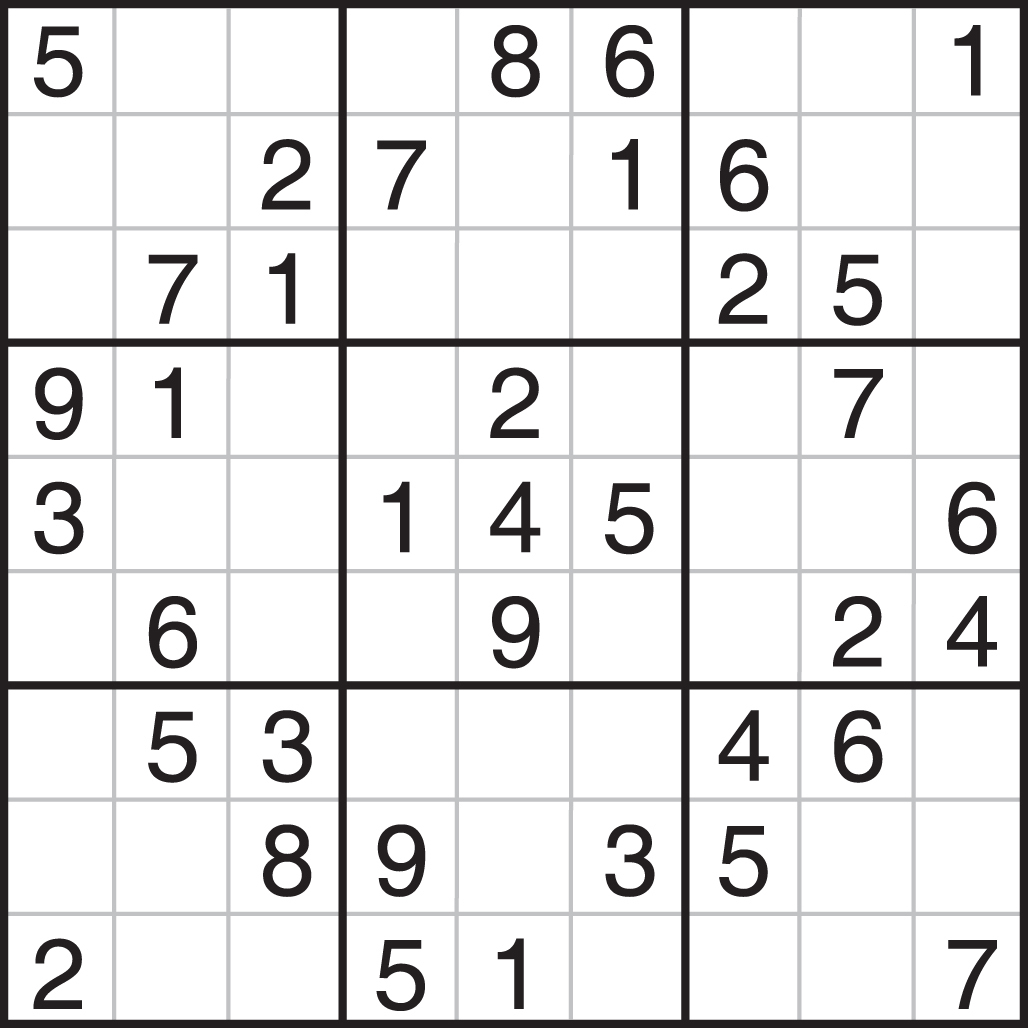 free easy sudoku printable