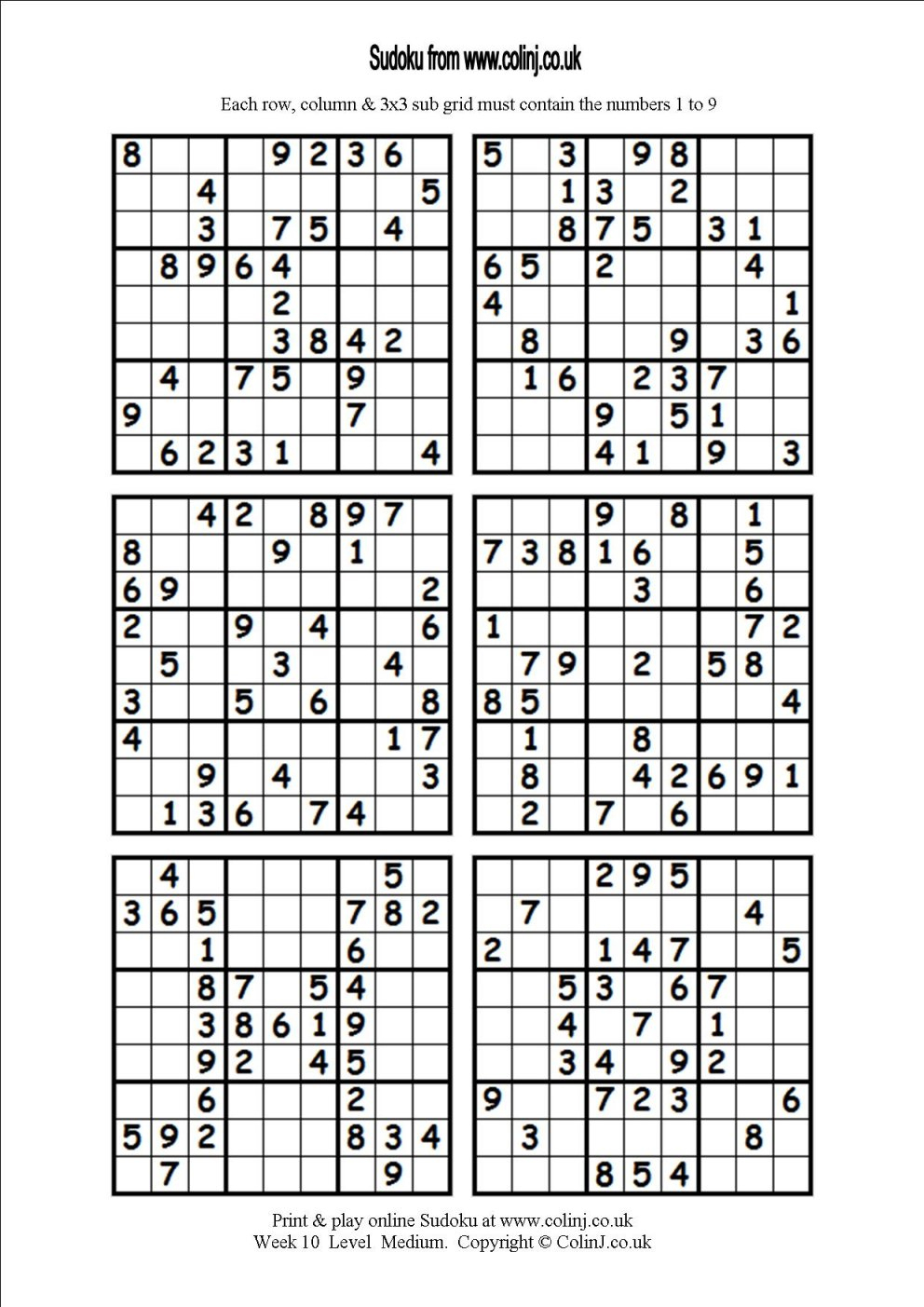 printable sudoku 4 per page printable sudoku free printable sudoku