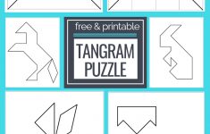 Printable Tangrams - An Easy Diy Tangram Template | Free Homeschool - Printable Tangram Puzzle Templates