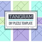 Printable Tangrams   An Easy Diy Tangram Template   The Kitchen   Printable Tangram Puzzles Pdf