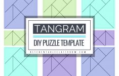 Printable Tangrams - An Easy Diy Tangram Template - The Kitchen - Printable Tangram Puzzles Pdf