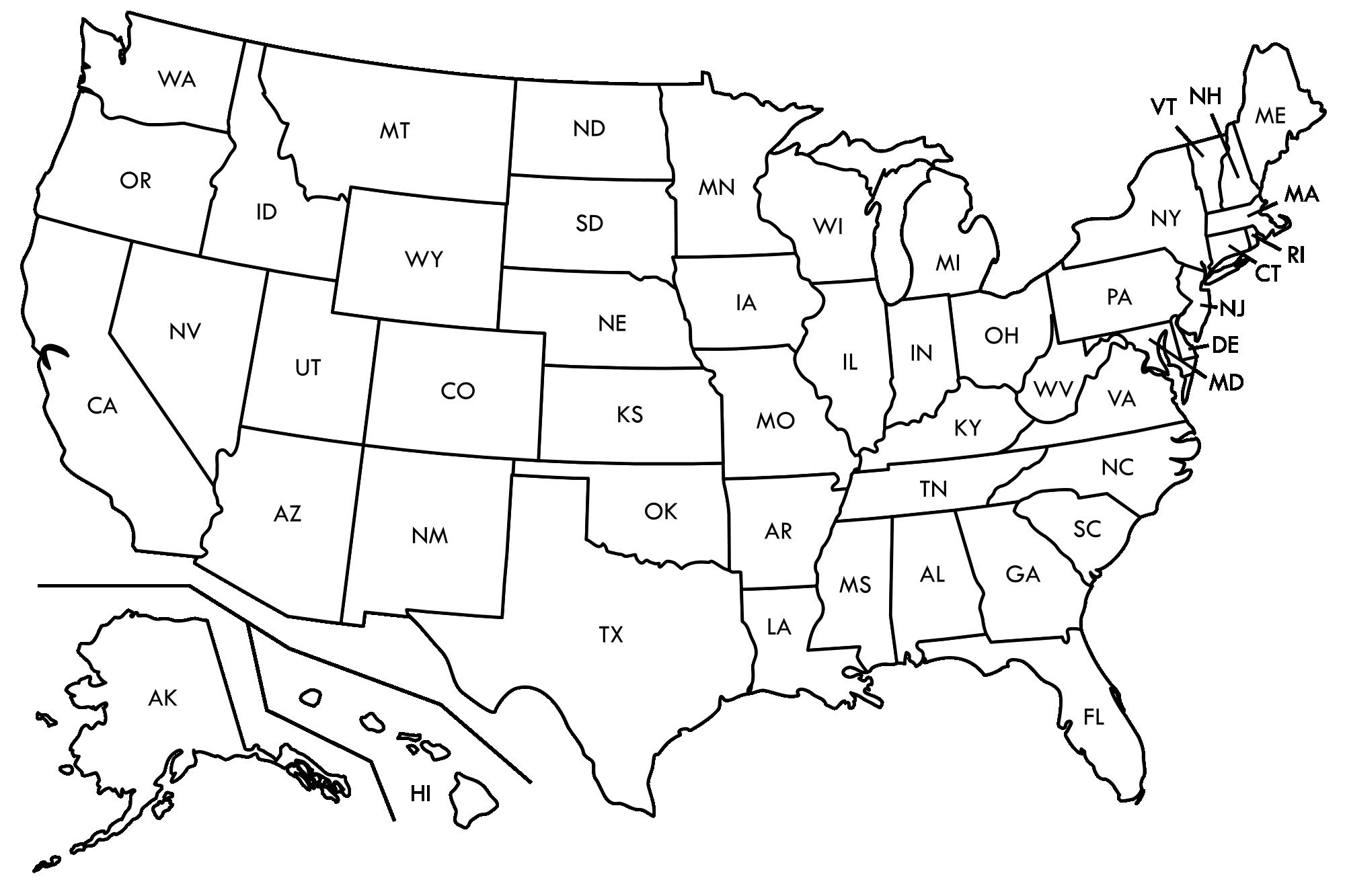 Printable Us State Map Puzzle Com Inside - D-Df - Printable State Puzzle