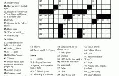Printable Word Games For Seniors With Dementia - Crossword Puzzle Games Printable