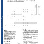 Printable Worksheets   Teenage Crossword Puzzles Printable Free