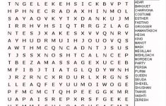 Purim Word Search | Kitah Dalet | Word Search Puzzles, Free Word - General Knowledge Crossword Puzzles Printable