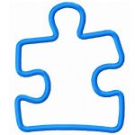 Puzzle Pieces Outline | Free Download Best Puzzle Pieces Outline On   Free Printable Autism Puzzle Piece