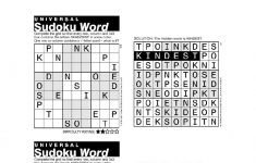 Puzzles And Games From Universal Uclick - Pdf - Printable Crossword Puzzles Uclick