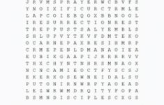 Religious Easter Word Search Puzzle Inside Free Printable Sunday - Free Easter Crossword Puzzles Printable