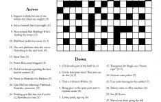 Ri Future Cryptic Crossword #1 - Printable Cryptic Crossword Puzzles