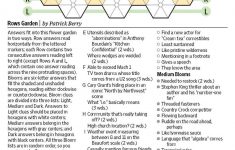 Rows Garden (Saturday Puzzle) - Wsj Puzzles - Wsj - Printable Wall Street Journal Crossword Puzzle