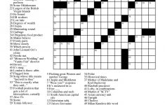 September | 2011 | Matt Gaffney's Weekly Crossword Contest | Page 2 - Printable Crossword Puzzles 2011