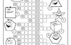 Shapes Crossword Puzzle Worksheet - Free Esl Printable Worksheets - Printable Puzzle Shapes