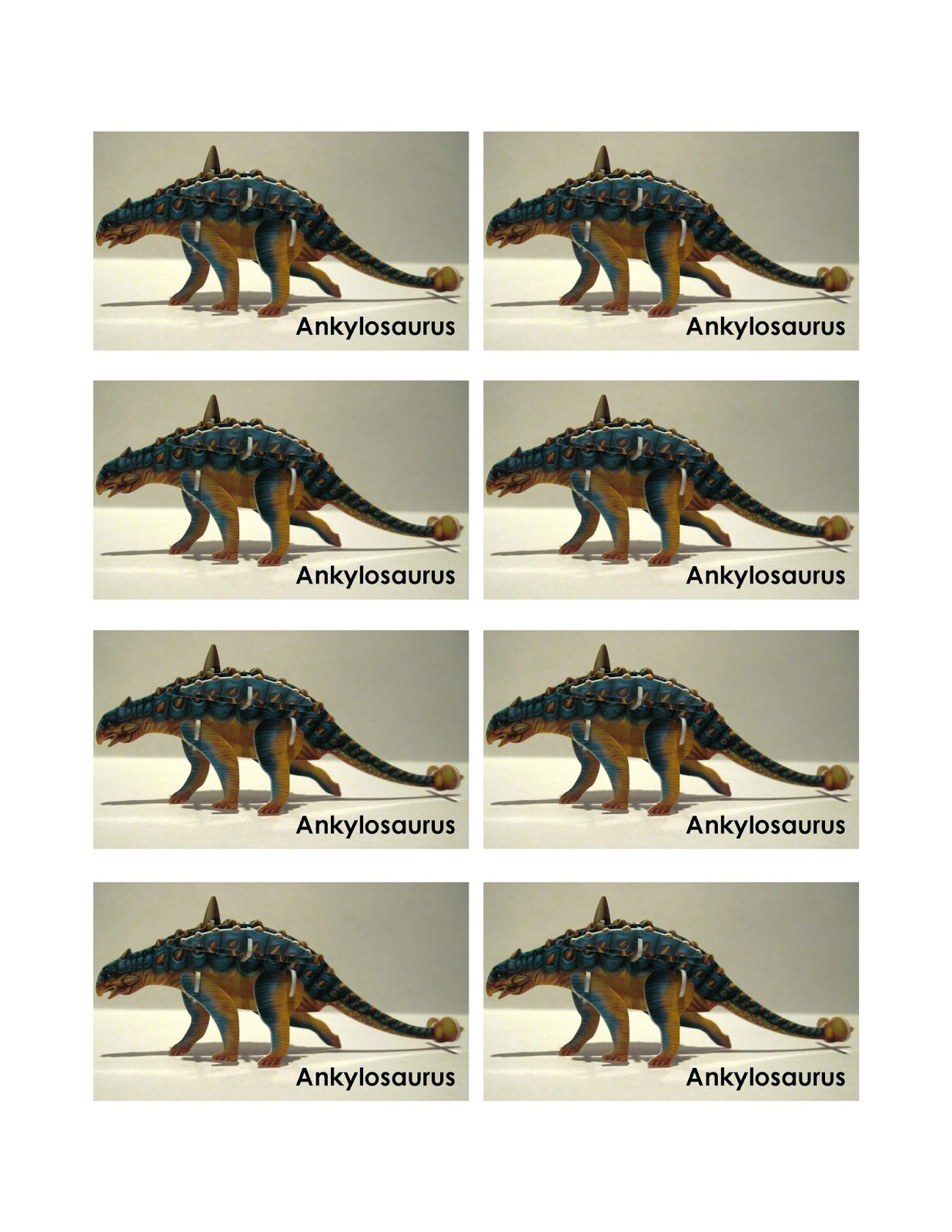 Simply Shoeboxes: Printable Instructions For Building 3D Dinosaur - Printable 3D Puzzle