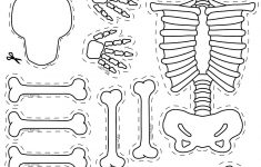 Skeleton Printable, All About Me Theme, Preschool Theme, All About - Printable Body Puzzle