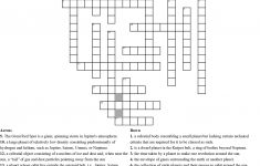 Solar System Crossword - Wordmint - Solar System Crossword Puzzle Printable