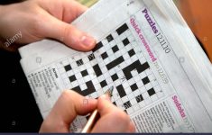 Solving A Quick Newspaper Crossword, London Stock Photo: 32946995 - Guardian Printable Quick Crossword