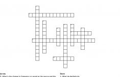 Sound Crossword Puzzle Crossword - Wordmint - Printable 2 Speed Crossword