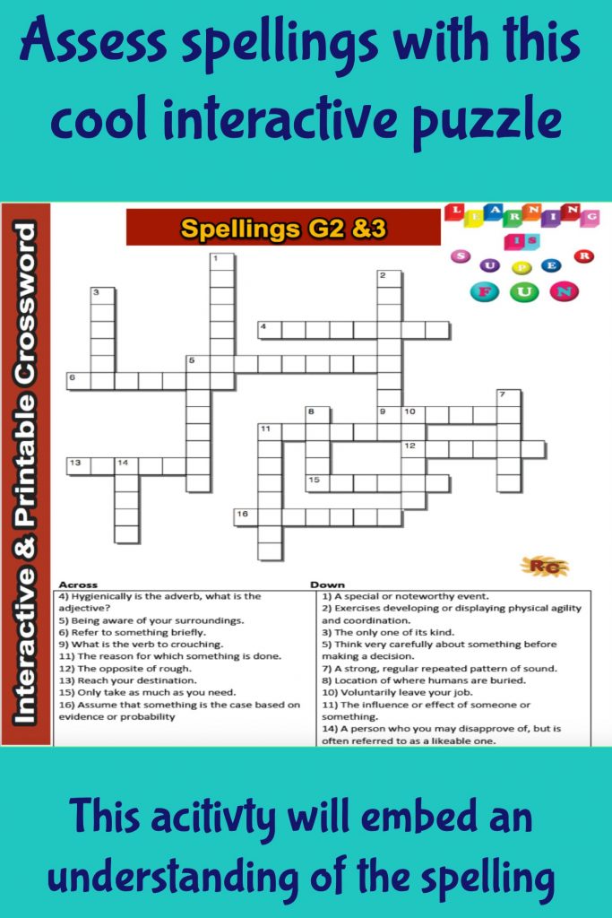 Fun Crossword Puzzles Printable Printable Crossword Puzzles