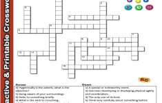 Spelling Grade 2&amp;3 Interactive &amp; Printable Crossword Puzzle | Word - Printable Crossword Puzzles Business And Finance