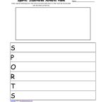 Sports Acrostic Poems: Enchantedlearning   Printable Acrostic Puzzle