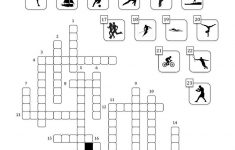Sports Crossword Worksheet - Free Esl Printable Worksheets Made - Printable Crosswords Rugby