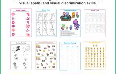Spring Visual Perceptual Puzzles - Your Therapy Source - Printable Spring Puzzle