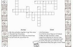 St Patrick's Day Crossword Puzzle Worksheet. Blog St Patricks Day - St Patrick's Day Crossword Puzzle Printable