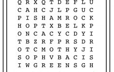 St Patricks Day Word Search - Best Coloring Pages For Kids - Free Printable St Patrick&amp;#039;s Day Crossword Puzzles