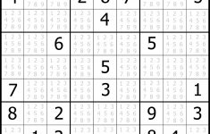 Sudoku Printable | Free, Medium, Printable Sudoku Puzzle #1 | My - Printable Sudoku Puzzles 9X9
