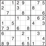 Sudoku Printables Easy For Beginners | Printable Sudoku | Things To   Printable Sudoku Puzzle With Answer Key