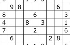 Sudoku Solving Algorithms - Wikipedia - Printable Sudoku Puzzles 9X9