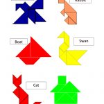 Tangram Templates.pdf | Math | Tangram Puzzles, Math Games, Puzzle   Printable Tangram Puzzles And Solutions