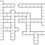 Template For Crossword Puzzle. Crossword Template Daily Dose Of   Printable Blank Crossword Grid
