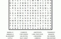 Texas Word Search Puzzle | Smarty Pants | Puzzle, Crossword Puzzles - Crossword Puzzle Word Search Printable