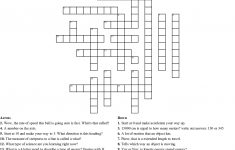 The Amazing Physics Crossword Puzzle Crossword - Wordmint - Physics Crossword Puzzles Printable With Answers