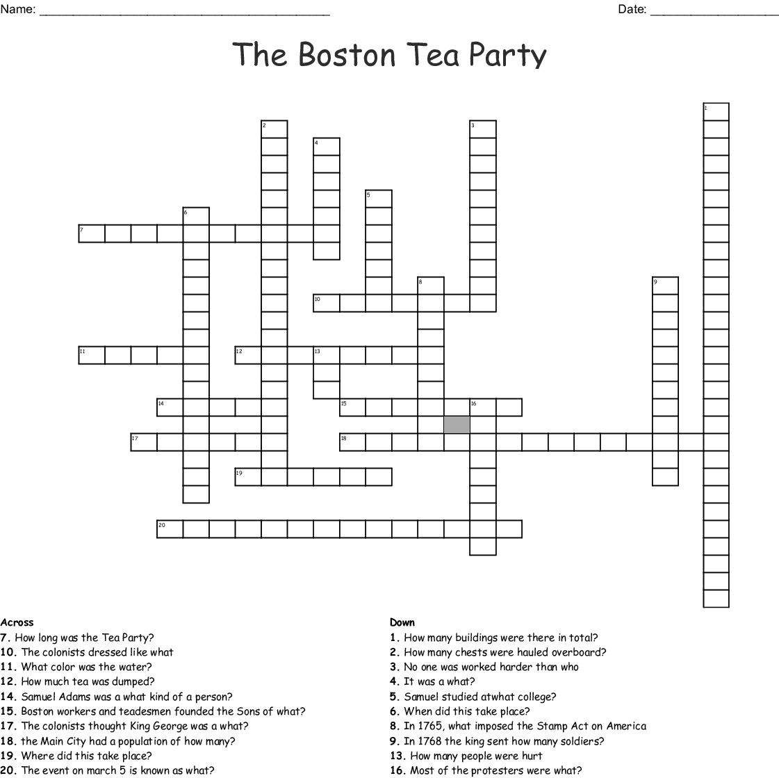 Globe Magazine Crossword The Boston Globe Boston Globe Sunday 