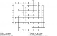 The Italian Renaissance Crossword - Wordmint - Printable Crossword Puzzles In Italian