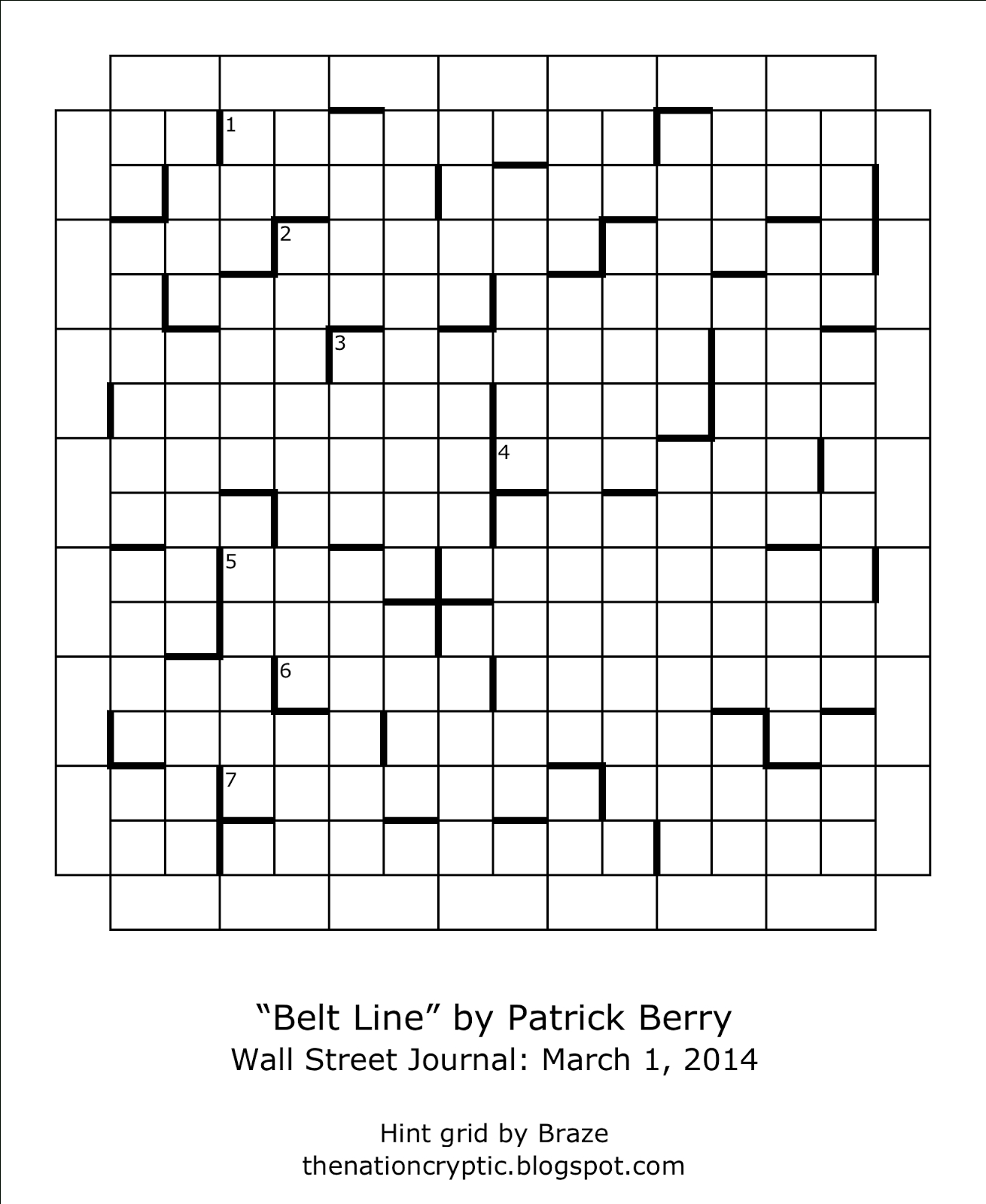 american assignment wsj crossword