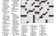 The New York Times Crossword In Gothic: 12.02.12 — Lo And Behold - Free Printable New York Times Sunday Crossword Puzzles