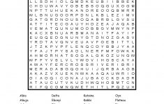 The States Of Nigeria Word Search Puzzle | Geography Puzzles | Fun - Printable Geography Puzzles