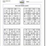 These Printable Sudoku Puzzles Range From Easy To Hard, Including   Printable Puzzles Hard