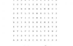 This Is A Free Printable Ten Commandments Word Find Puzzle For The - Printable Crossword Puzzles For Tweens