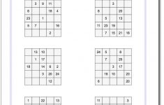 This Page Has 3X3, 4X4 And 5X5 Magic Square Worksheets That Will Get - Printable Deduction Puzzle