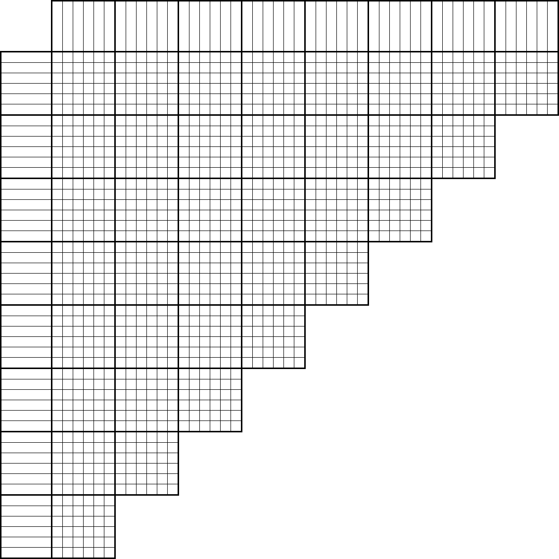 Tlstyer - Logic Puzzle Grids - Printable Logic Puzzles 4X6