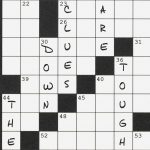 Today's Crossword Too Easy? Try Solving Down Clues Only   Wsj   Wall Street Journal Printable Crossword Puzzles