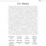 U.s. History Word Search   Wordmint   Printable History Crossword