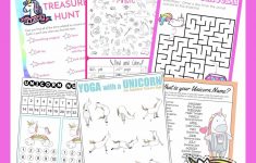 Unicorn Birthday Games Activities Puzzles | Puzzles | Unicorn - Printable Unicorn Puzzles