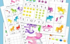 Unicorn Preschool Activity Pack - Fun With Mama - Printable Unicorn Puzzle