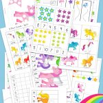 Unicorn Preschool Activity Pack   Fun With Mama   Printable Unicorn Puzzles